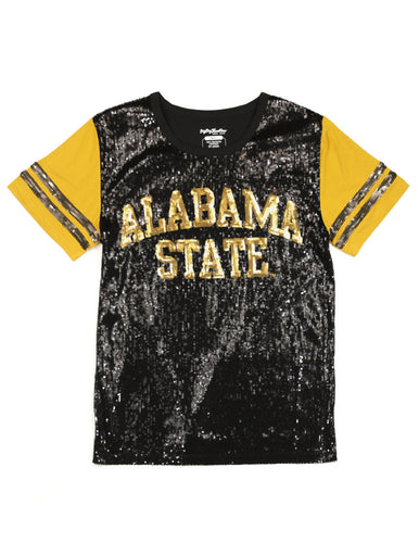 Alabama State University: Sequin Tees