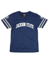 Load image into Gallery viewer, Jackson State University: Football Jersey Tees