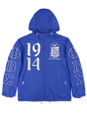 Load image into Gallery viewer, Phi Beta Sigma: Windbreaker Jackets