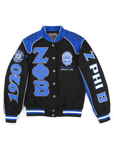 Zeta Phi Beta: Nascar Jacket #2