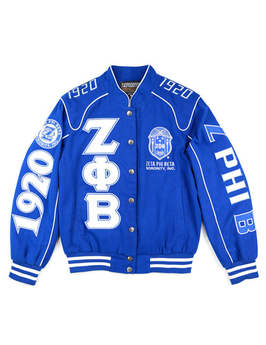 Zeta Phi Beta: Nascar Jacket