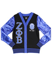 Load image into Gallery viewer, Zeta Phi Beta: Cardigan