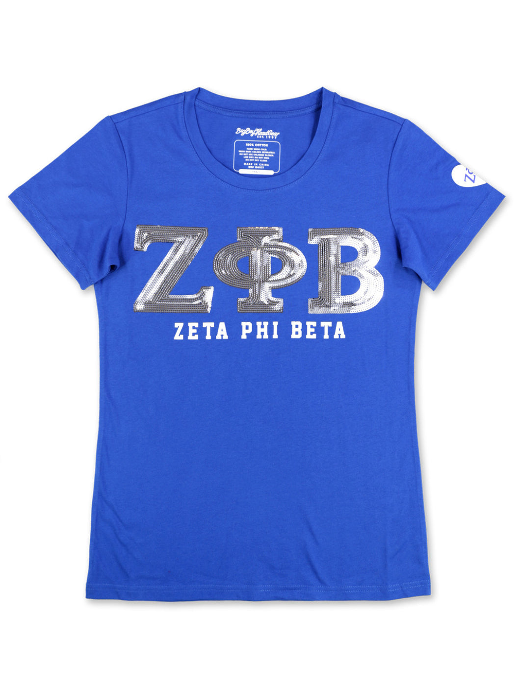 Zeta Phi Beta: Sequin Patch Tees