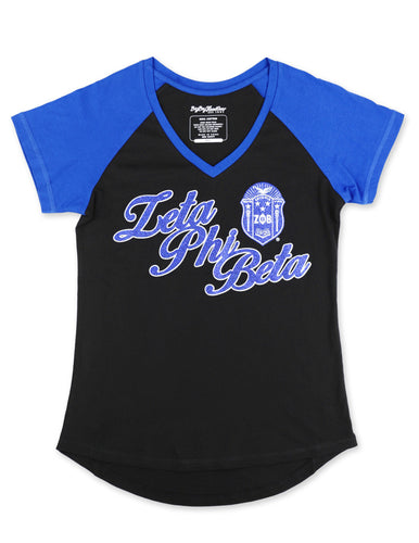 Zeta Phi Beta: V-Neck Tees