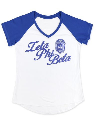 Zeta Phi Beta: V-Neck Tees