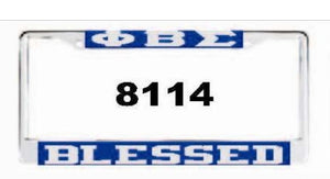 Phi Beta Sigma: License Frames