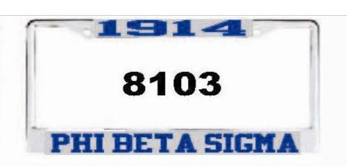 Phi Beta Sigma: License Frames