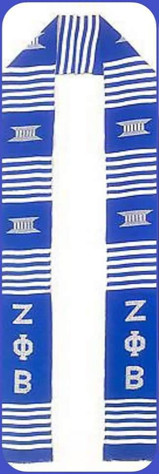 Kente Stoles: Zeta Phi Beta