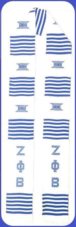 Kente Stoles: Zeta Phi Beta