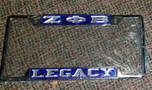 Zeta Phi Beta: License Frames