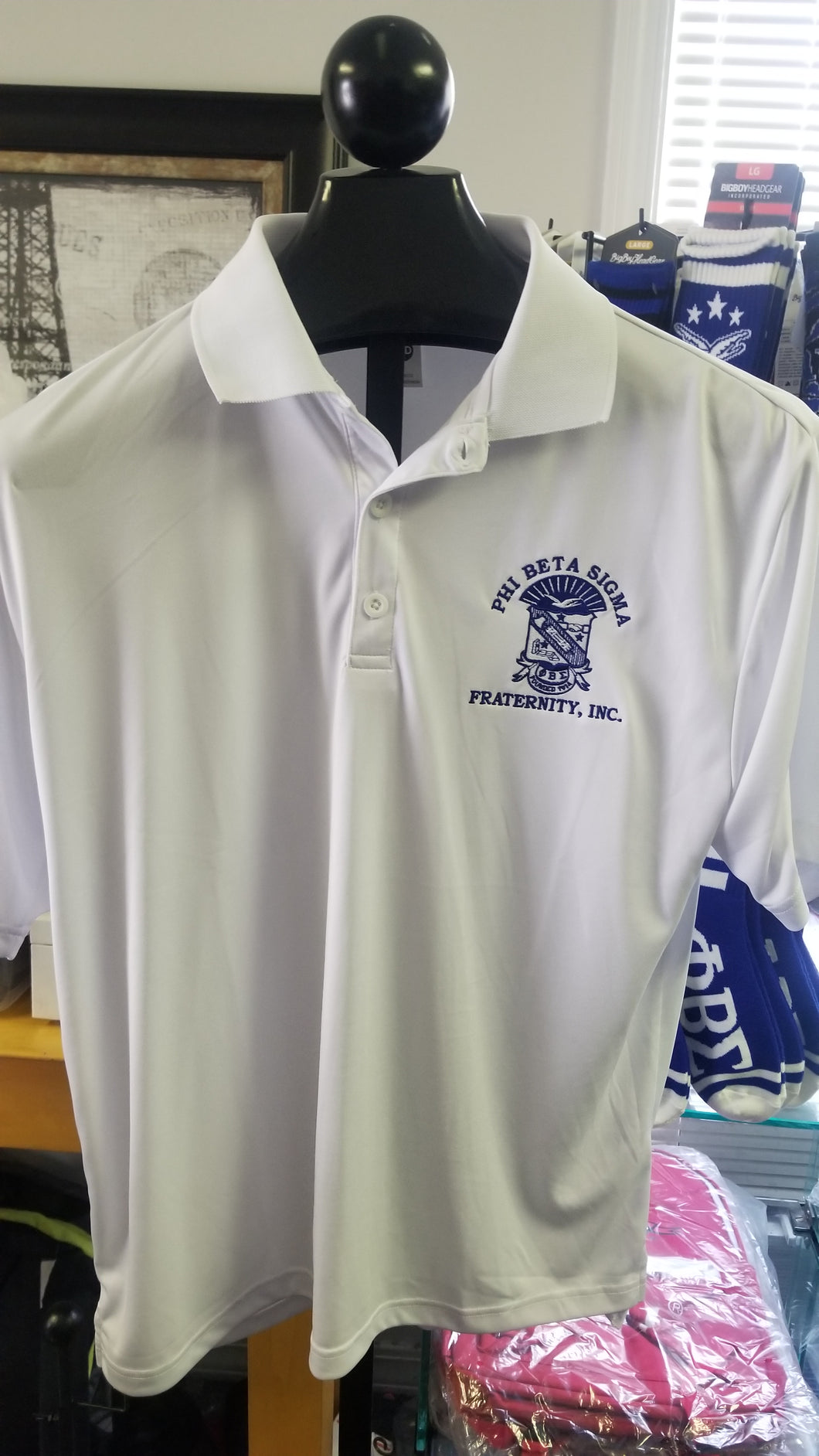 Phi Beta Sigma: Dri Fit Polos