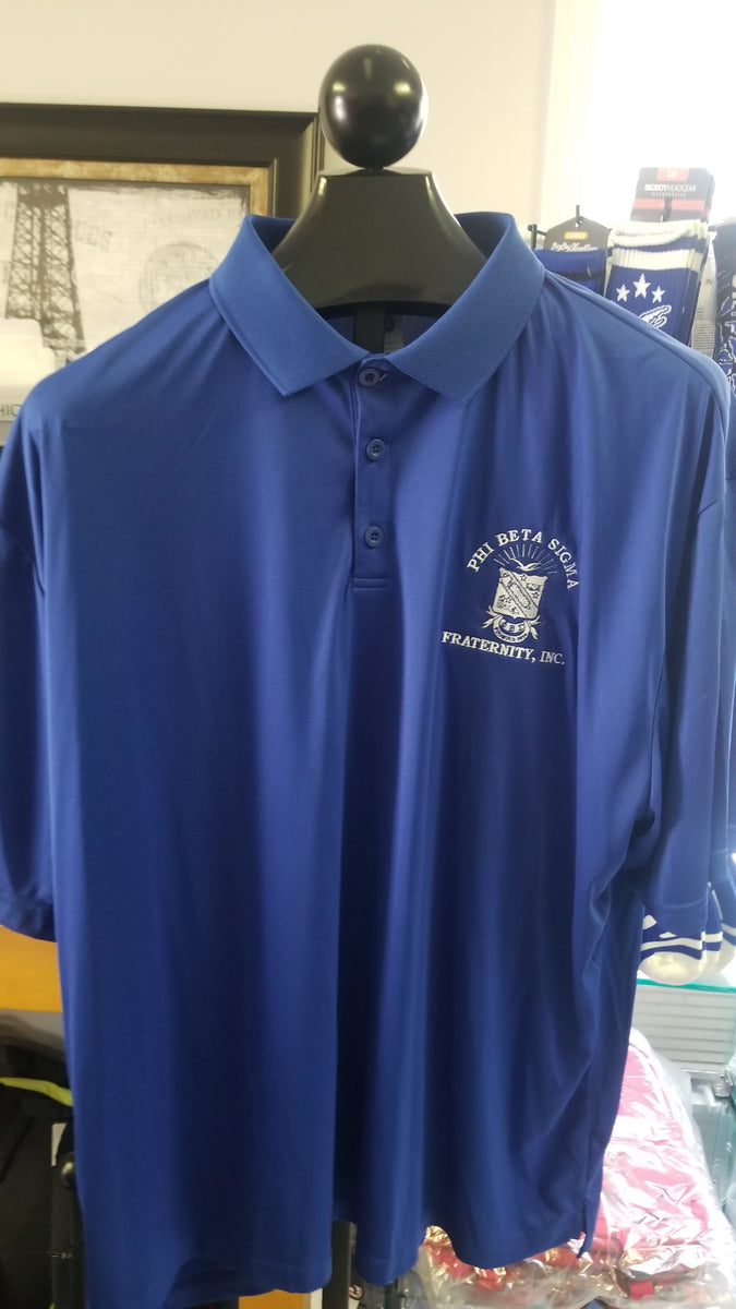 Phi Beta Sigma: Dri Fit Polos – The World Of Greekdom