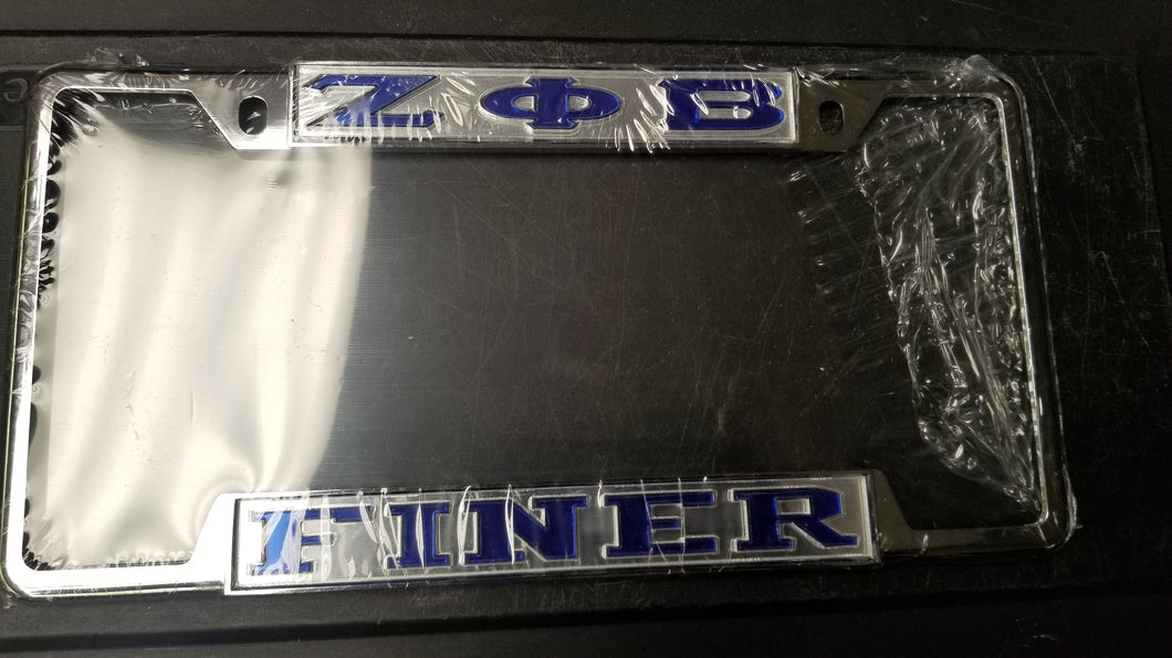 Zeta Phi Beta: License Frames
