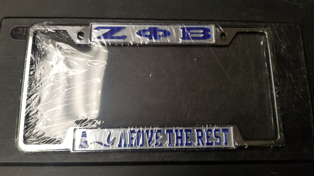Zeta Phi Beta: License Frames