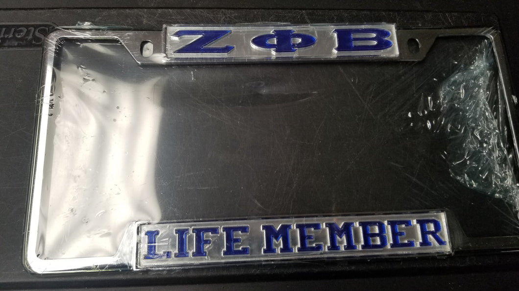 Zeta Phi Beta: License Frames