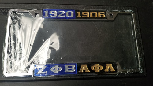 Zeta Phi Beta: Split License Frames
