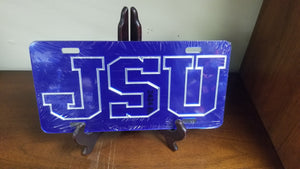 Jackson State University: License Plates