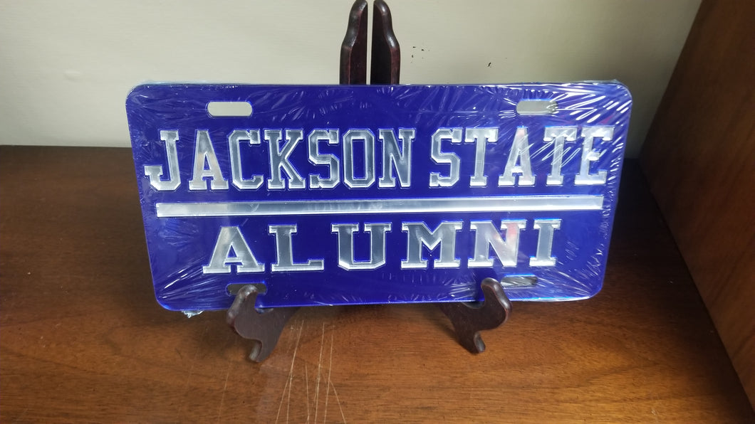 Jackson State University: License Plates