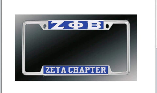Zeta Phi Beta: License Frames
