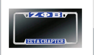 Zeta Phi Beta: License Frames