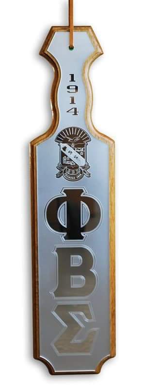 Phi Beta Sigma: Platinum Founders Paddies