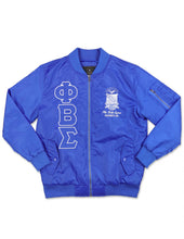 Load image into Gallery viewer, Phi Beta Sigma: Bomber Jacket Clearance