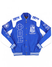 Load image into Gallery viewer, Phi Beta Sigma: Nascar Jacket Clearance