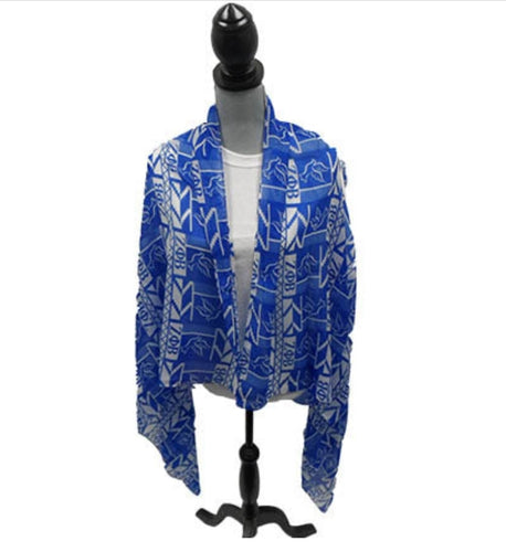 Zeta Phi Beta: Scarves Convertible Shawl