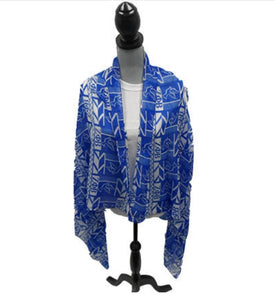 Zeta Phi Beta: Scarves Convertible Shawl