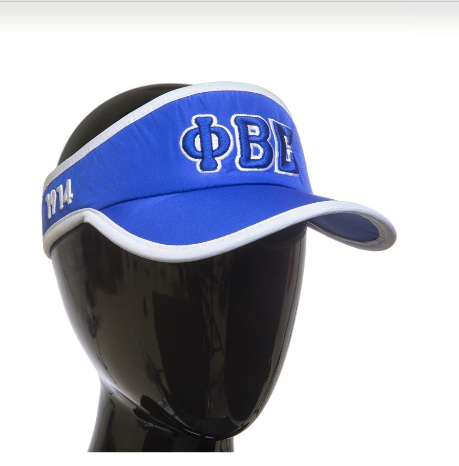 Phi Beta Sigma: Feather Lite Sun Visors