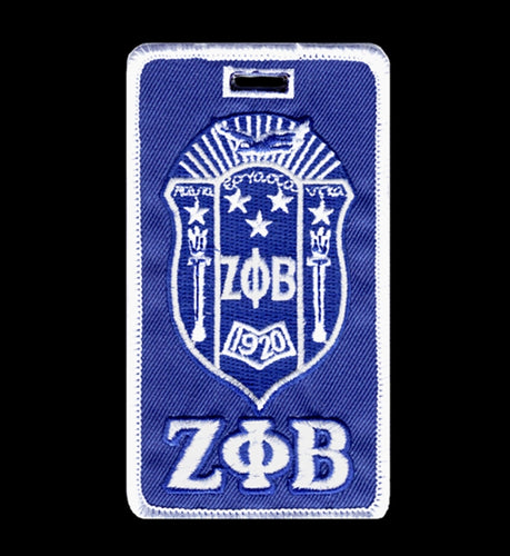 Zeta Phi Beta: Luggage Tags $10 Items