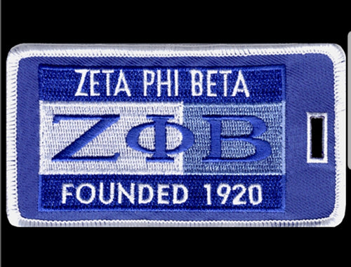 Zeta Phi Beta: Luggage Tags $10 Items