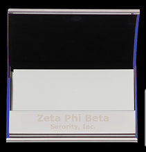 Load image into Gallery viewer, Zeta Phi Beta: Business Card Holders