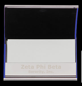 Zeta Phi Beta: Business Card Holders