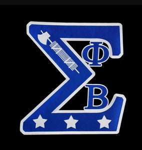 Phi Beta Sigma: 3" T Swag Emblem