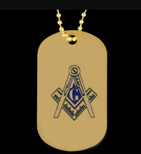 Load image into Gallery viewer, Masonic: Dog Tags Accessories