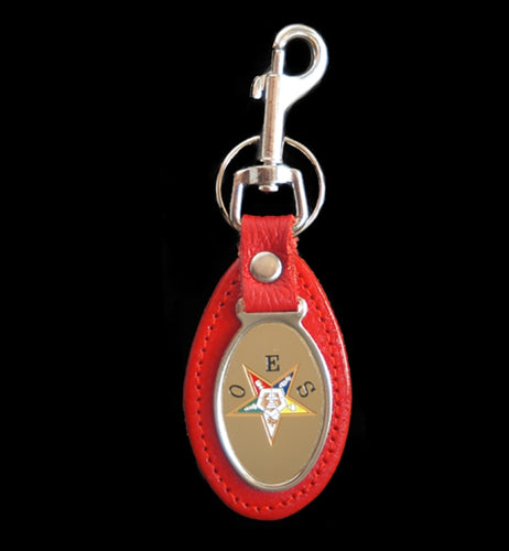 OES: Leather Key Fob