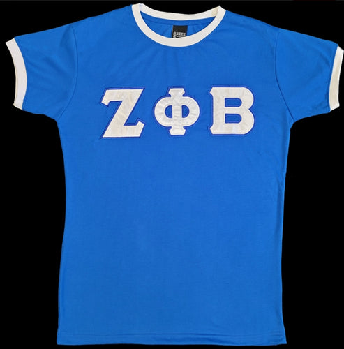 Zeta Phi Beta: Appliqued Tees