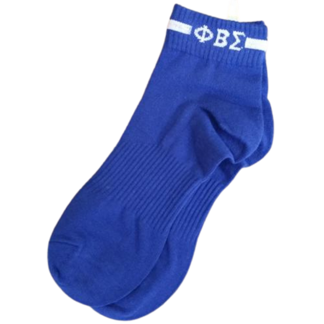 Phi Beta Sigma: Ankle Socks