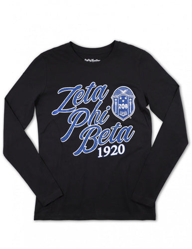 Zeta Phi Beta: Long Sleeve Tees
