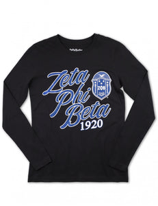 Zeta Phi Beta: Long Sleeve Tees