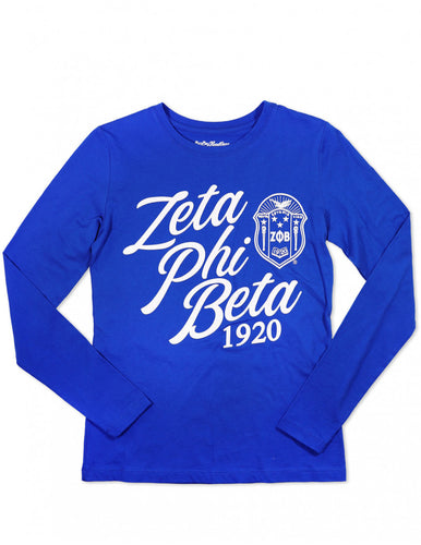 Zeta Phi Beta: Long Sleeve Tees