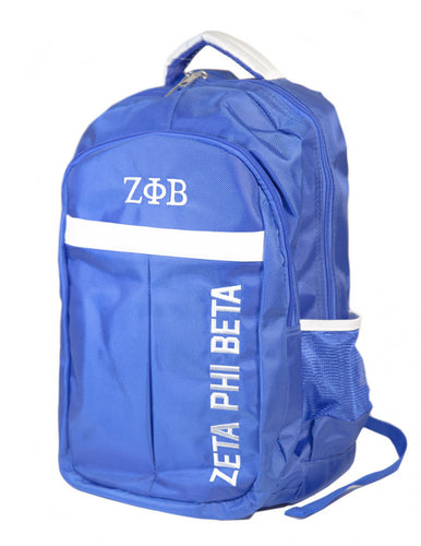 Zeta Phi Beta: Backpacks