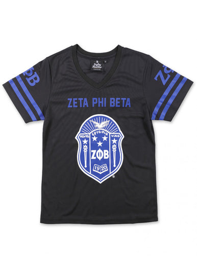 Zeta Phi Beta: Football Jersey Tees