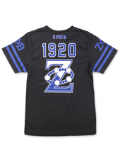 Load image into Gallery viewer, Zeta Phi Beta: Football Jersey Tees