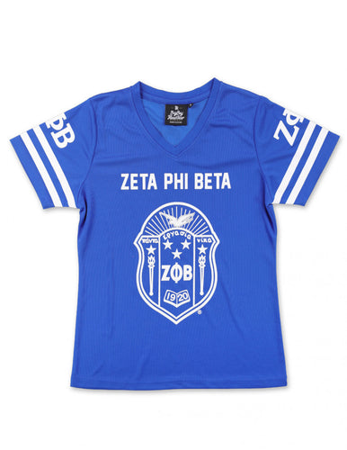 Zeta Phi Beta: Football Jersey Tees
