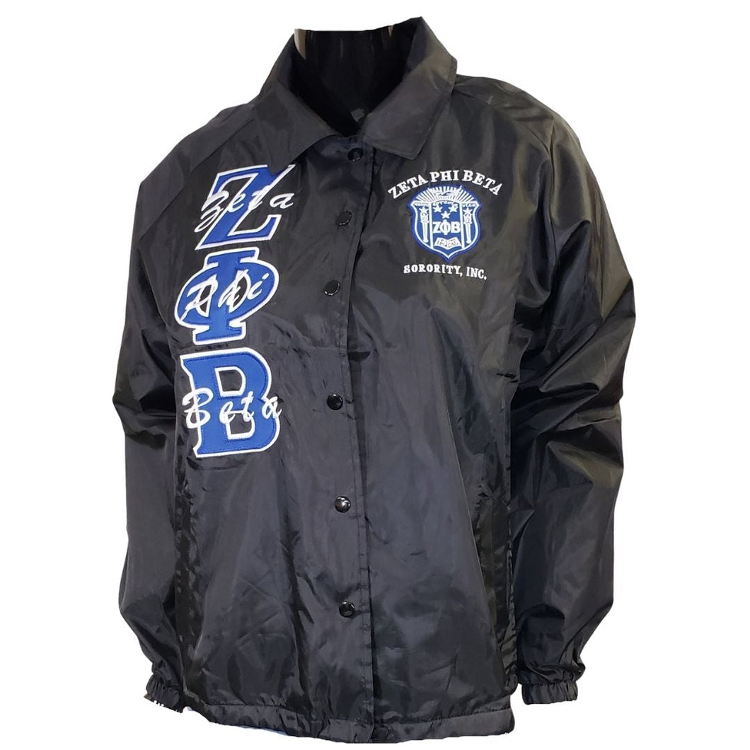 Zeta Phi Beta: Coach Jacket