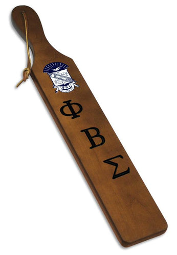 Phi Beta Sigma: Traditional Paddles WOODWORK