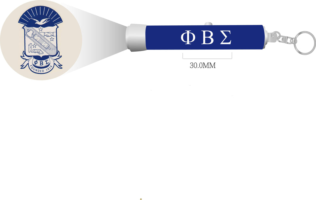 Phi Beta Sigma: Torch Light Keychains Accessories