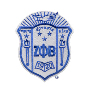Zeta Phi Beta: 3" Embroidered Patches $10 Items